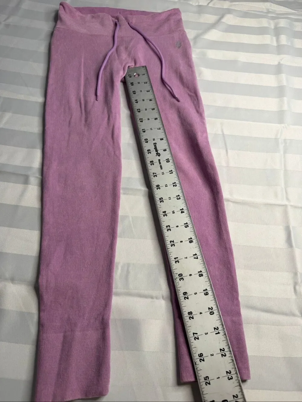 Free People Movement Go To Mauve Purple Ribbed Leggings Size XS